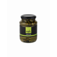 Огурцы маринованные Vegda product 370мл ст/б пикули 1*12