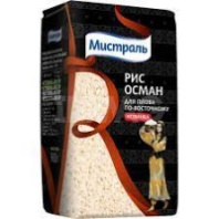 Рис МИСТРАЛЬ Осман 900г для плова по-восточному 1*12