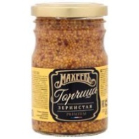 Горчица МАХЕЕВЪ 190г Зернистая ст/б 1*12