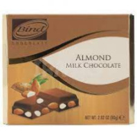 Конфеты BIND 80г молочный с миндалем 1*12