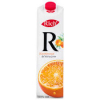 Сок RICH 1л апельсин т/пак 1*12