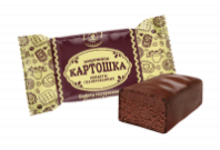 Конфеты КАРТОШКА глазированные пралине 1*5