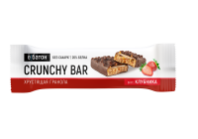 Батончик ЕБАТОН CRUNCHY BAR 40г со вкусом клубники в глазури 1*20