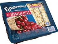 Блинчики МОРОЗКО 370г вишня 1*14 663