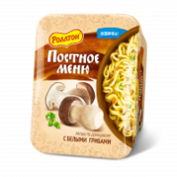 Лапша РОЛЛТОН 90г с белыми грибами по-домашнему 1*24
