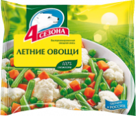 Овощи летние 4 СЕЗОНА 400г 1*20