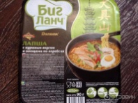 Лапша БИГ ЛАНЧ 90г Дагшан курица и овощи по-корейски 1*24