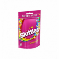 Драже SKITTLES 70г 2в1 1*26