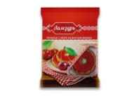 Печенье ЯНТАРНЫЕ СЛАДОСТИ 190г с желе со вкусом вишни 1*18 код.1105