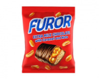 Конфеты FUROR мягкая карамель с арахисом 500г 1*10 код НК734