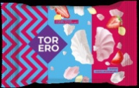 Зефир TORERO 180г Бело-розовый 1*12