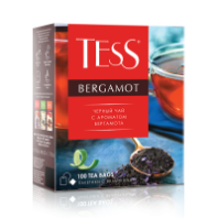 Чай TESS  Бергамот (1,7гх100п) черный саше 1*18 1940-18