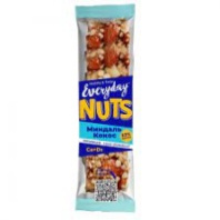Батончик EVERYDAY NUTS 40г ореховый миндаль-кокос  1*9