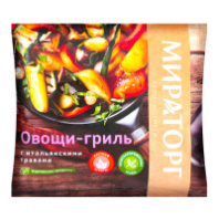 Овощи-гриль с итальянскими травами ВИТАМИН 400г с/м 1*10
