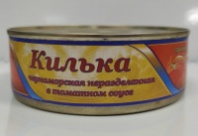 Килька ЛАКИНКА 235г №3 балтийская в т/с ж/б 1*48