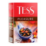 Чай TESS Pleasure 100г черный шиповник-яблоко 1*15 код0588-15