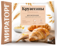 Круассаны МИРАТОРГ 280г классические 1*12