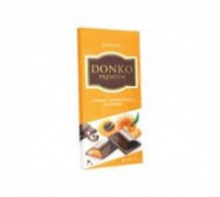 Шоколад DONCO PREMIUM 100г темный с абрикосовой начинкой 1*38