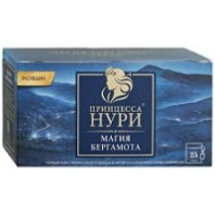 Чай ПРИНЦЕССА НУРИ 25*2г Магия Бергамота 1*18 код.1518-18