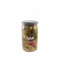 Корнишоны ISKA 350г  с перцем чили 1*12
