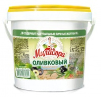 Майонез МИЛАДОРА 825мл 50% Оливковый пл/б 1*8