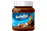 Паста шоколадно ореховая BABYFOX 270г 1*12 код.РРО010