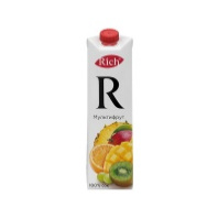 Сок RICH 1л мультифрукт т/пак 1*12