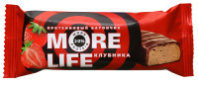 Батончик MORE LIFE 40г Клубника 1*20