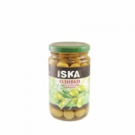 Оливки ISKA Арагон 370мл с/к 1*12