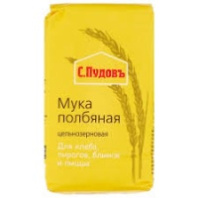 Мука С. ПУДОВЪ 450г полбяная 1*10