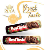 Печенье ROYA 110г Best Taste с кремовой начинкой со вкусом какао 1*40