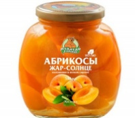 Абрикос МЕДВЕДЬ ЛЮБИМЫЙ 580г ст/б 1*12
