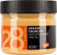 Арахисовая паста TATIS 300г Crunch хрустящая  1*12