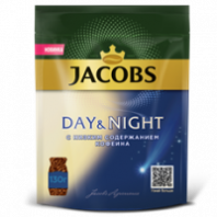 Кофе JACOBS DAY&NIGHT 130г сублимированный м/у 1*9
