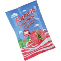Кисель РАДОВО 30г малиновый с кусочками ягод и фруктов 1*112