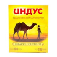 Чай ИНДУС 100*2г Насыщенный 1*18