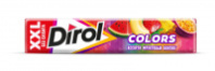 Резинка жевательная DIROL Colors XXL 19г ассорти фруктовых вкусов 1*18