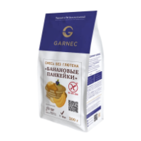 Смесь для выпечки GARNEC 200г Банановые панкейки без глютена 1*6