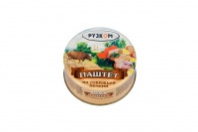 Паштет РУЗКОМ 117г из говяжей печени 1*24