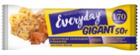 Батончик-мюсли EVERYDAY GIGANT 50г молочный шоколад банан 1*24