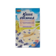 Каша УВЕЛКА 5*40г овсяная с черникой 1*6 арт.771