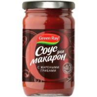 Соус GreenRay 360г для макарон с грибами ст/б 1*12