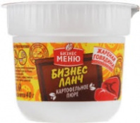 Пюре БИЗНЕС ЛАНЧ 40 г жаренная говядина 1*24