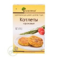 Котлеты ЗДОРОВЕДА 280г гороховые 1*12