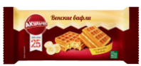 Вафли ВЕНСКИЕ 100г со вкусом банана 1*36