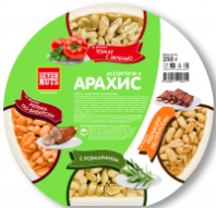 Ассорти SEVEN NUTS №3 250г арахисовое 4 вкуса 1*12