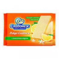 Вафли РЕТРО-СЛАДОНЕЖ 300г с лимонным вкусом 1*12