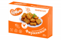 Наггетсы МИРАТОРГ 300г Фирменные куриные 1*12