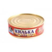 Килька ПИЩЕВИК 230г в т/с ключ 1*48