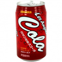 Напиток SANGARIA Los Angeles Cola 350мл со вкусом кола ж/б 1*24